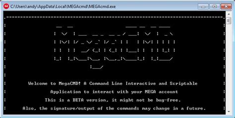 MEGAcmd .